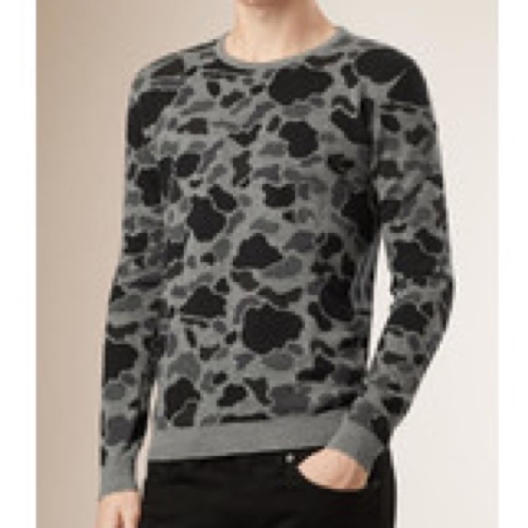 Burberry Sweaters - Burberry Camouflage Cashmere Sweater